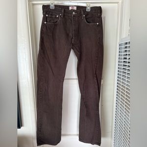 LEVIS 501 Button Fly Jeans Sz34